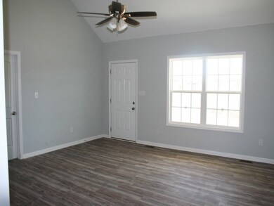 16x16 great room. Master BR to left.