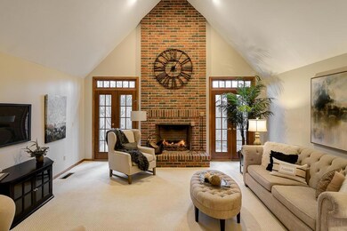 Masters great room fireplace