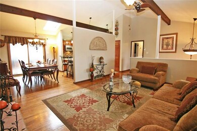 Living Room - Nicely flowing, open floor plan... i