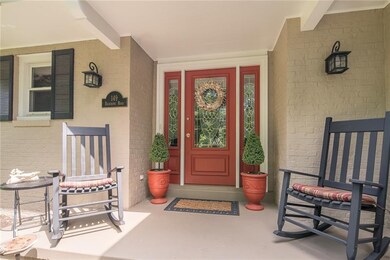 Picture Perfect Front Porch to Greet Family and Fr