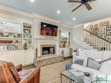 Wood burning fireplace with gas starter!