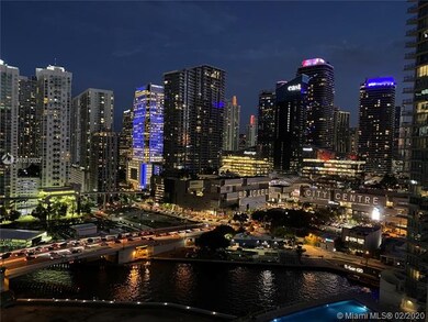 Night view from family room balcony