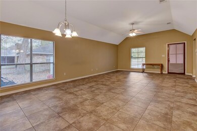 Huge Great room open to dining area. High ceilings