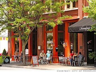 Easy 5 minute walk to 5 points at downtown Franklin
