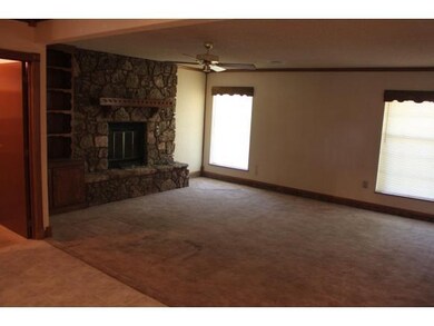 family room from kitchen