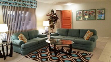 Living Room and Front Door