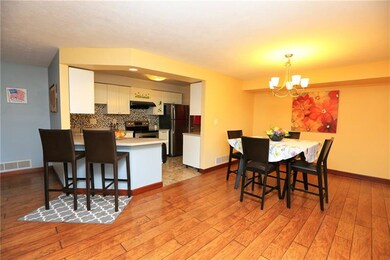 Spacious open floor plan