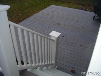 Deck down below