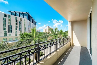 Spacious Balcony. 550 Okeechobee Blvd., Unit #521, West Palm Beach, FL 33401.  Cityplace South Tower Condo.  For Sale.