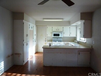 Kitchen flooded in light!