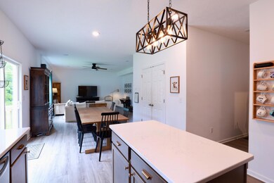 Open Kitchen/Dining/FR Area