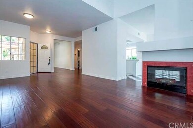 Living room with dual sided fireplace and wonderfu