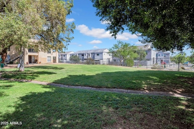 Large grass area outside front door