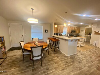 open kitchen dining