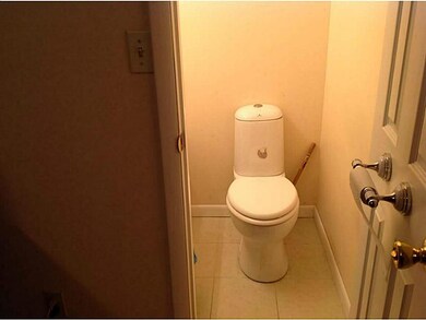 Partial Bath. Half-bath is convenient to the maste
