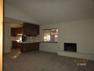 Living room and kitchen