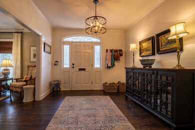 Spacious foyer