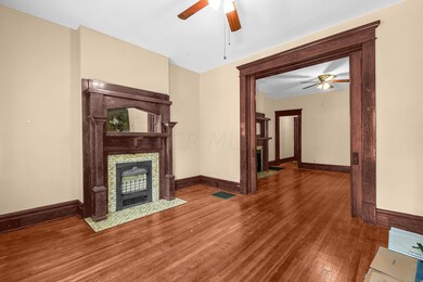Original fireplace surround