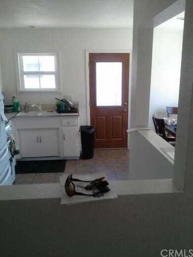 Kitchen and side door