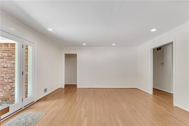 Family / Dining Room with views to the Kitchen