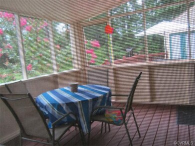 Screened Porch off Kitchen!