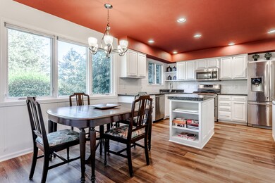 Updated kitchen with all stainless steel appliances!