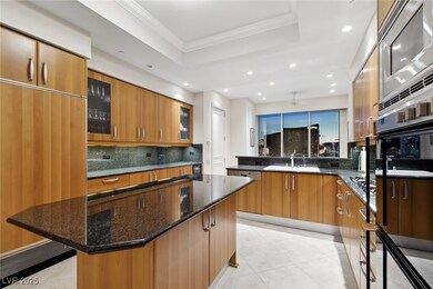 CHEF'S KITCHEN WITH GAS COOKTOP, SUBZERO REFRIGERA