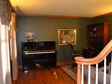 Living Room. Formal living room featuring oak hard
