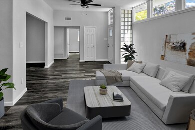 VIEW SHOWS SPACIOUS OPEN DESIGN VERY CRISP AND CLE