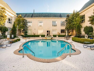 Beautiful pool and courtyard.
