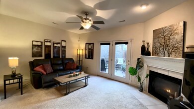 Large open family room with gas fireplace,Phantom 