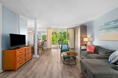 Large living area with lots of light