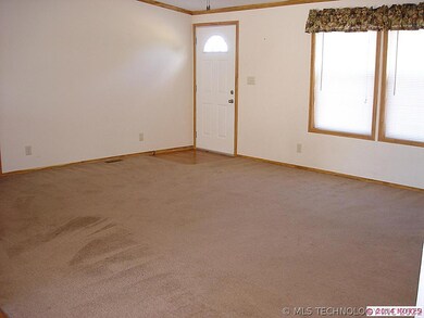 Large open living room