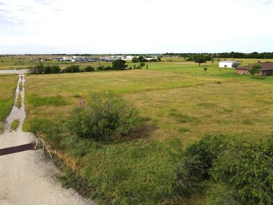 Front left corner of property