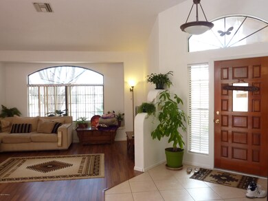 Entry and living room
