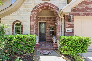 Welcoming front patio