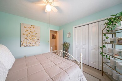 Bedroom 1 with walk-in closet