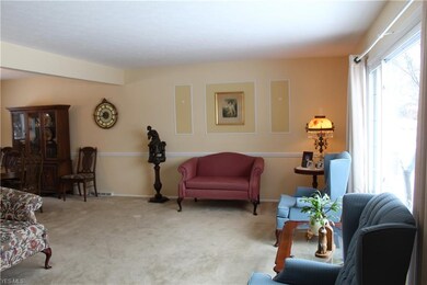 Spacious formal living room (there is hard-wood fl