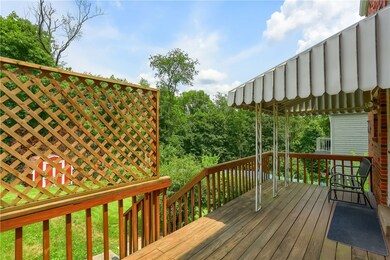 Deck with cover and privacy.