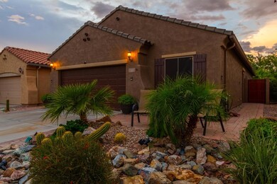 FRONT LANDSCAPE AT DUSK