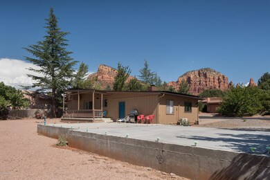 View to front from backyard