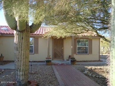Front Door with Red Brick Pavers