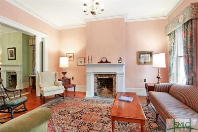 Fine detailing including cast iron upper sills and