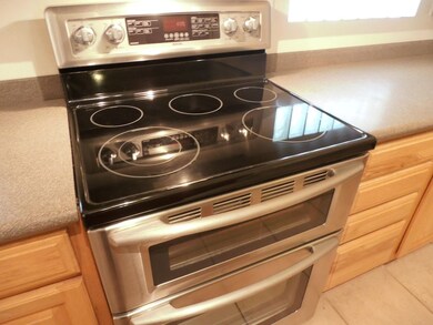 stainless double ovens
