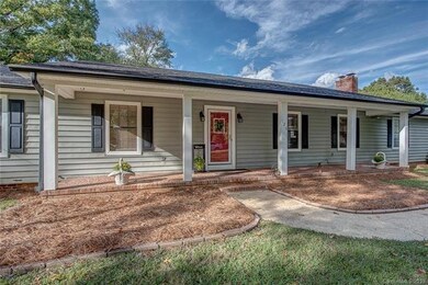 Oversized rocking chair front porch