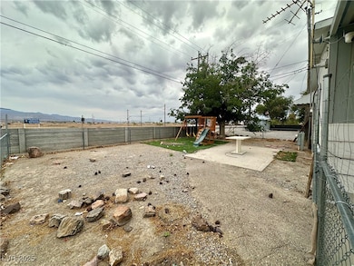 View of yard with a playground