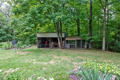Wood shed and dog kennel