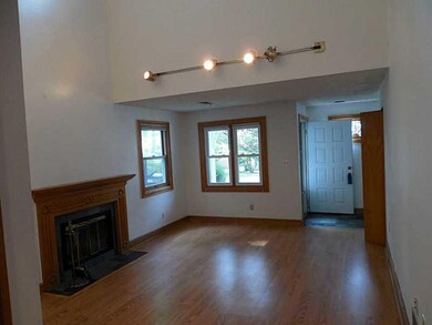 Living Room. Vaulted ceilings, hardwood flooring, 