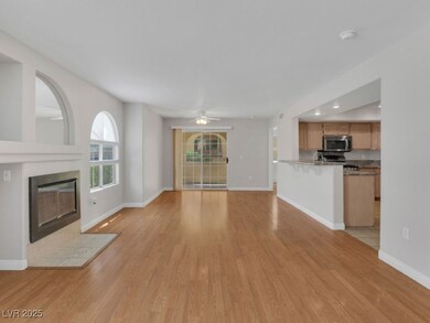 Unfurnished living room featuring light wood finis