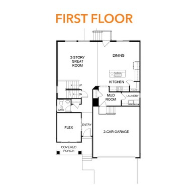 View of home floor plan